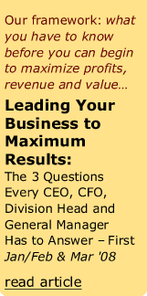 Leading Your Business to Maximum Results